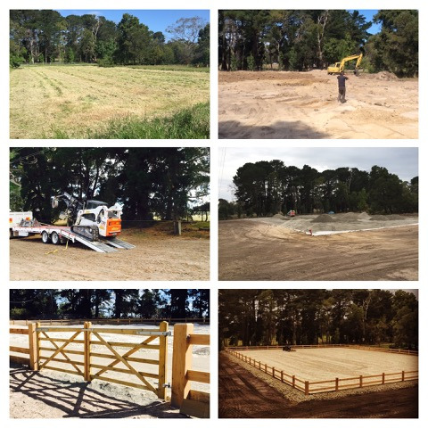 boss-fusion-horse-arena-progress-collage