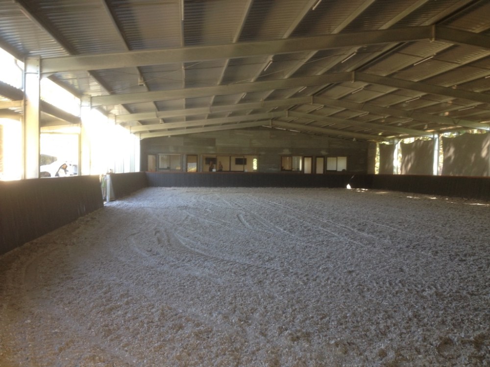 Geotextile arena
