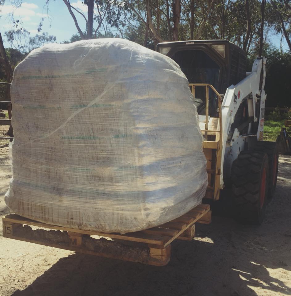 Boss Fibres synthetic horse arena surface